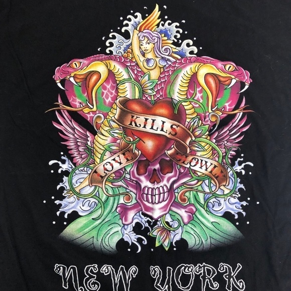 BB Men’s graphic Tee Black short sleeve size XL - Picture 2 of 5